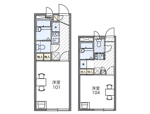 レオパレスル　トレフルの物件間取画像